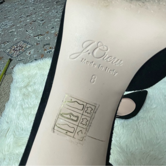 J.Crew Suede D’Orsay Pumps made in Italy size 8 - Picture 4 of 7